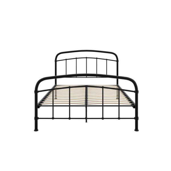Halston Black Double Bed - Image 6