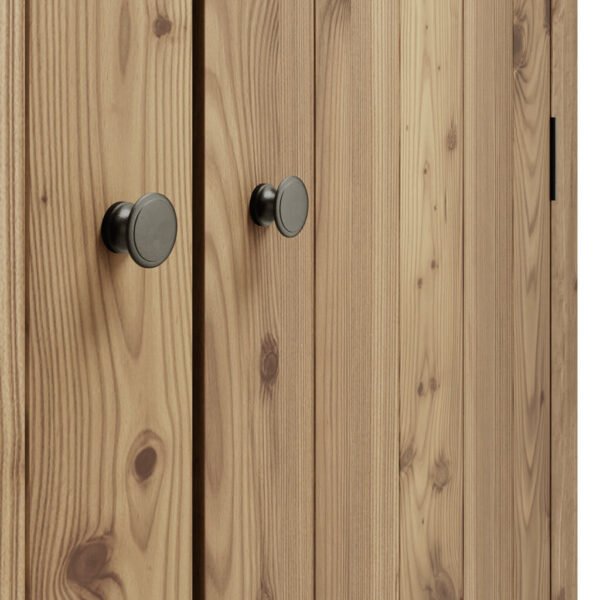 Havana Pine 2 Door Wardrobe - Image 3