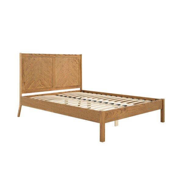 Palms Smoked Double Bed - Image 5