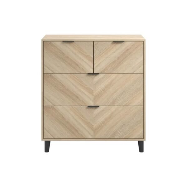 Stockholm Chevron Chest of Drawers